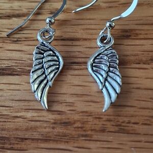 Silver Wing Earrings